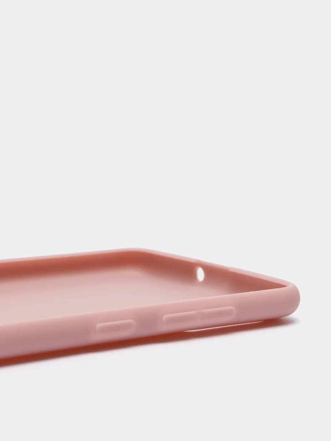 Пудровый чехол Samsung Galaxy A51 силиконовый матовый