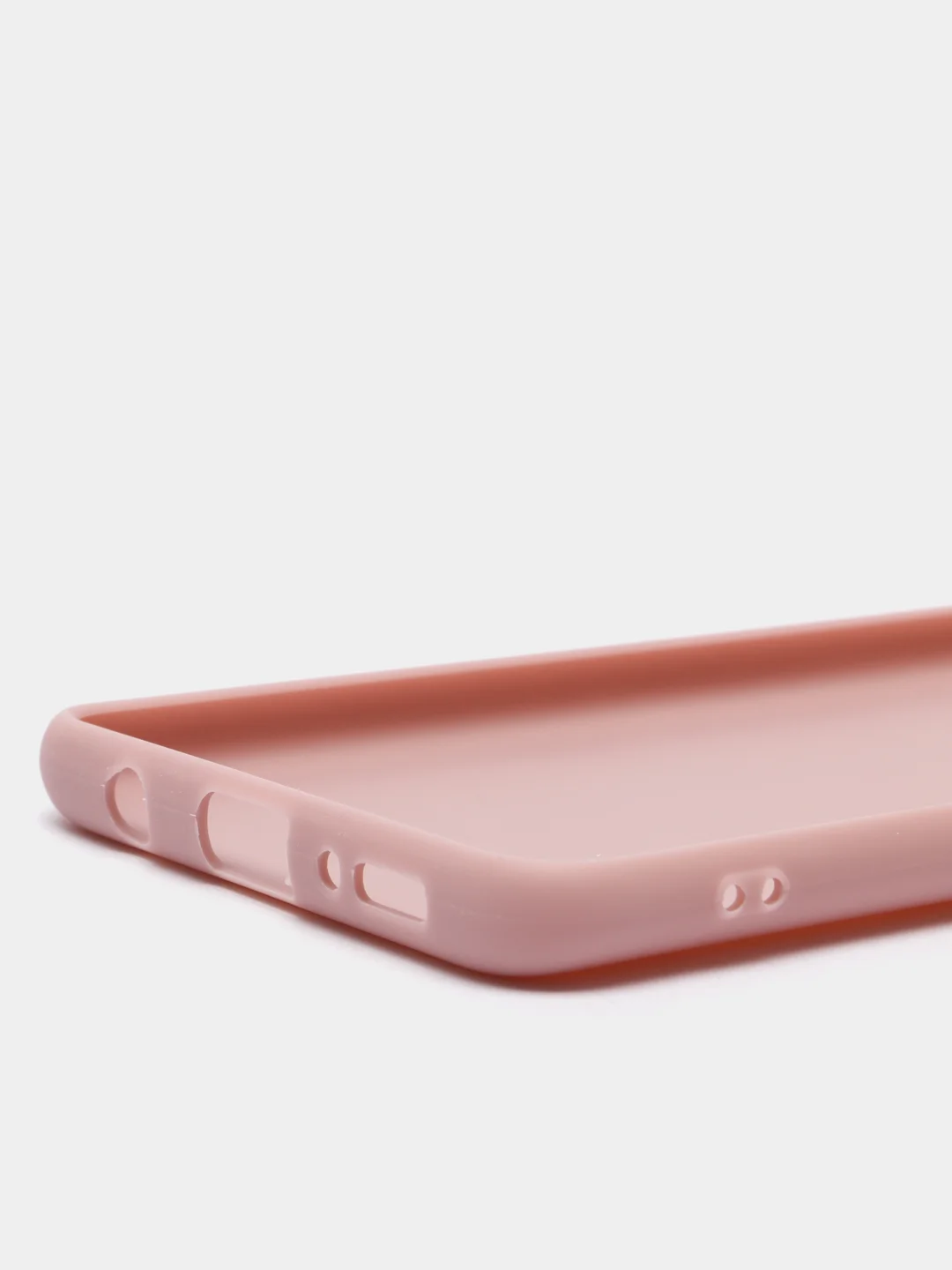 Пудровый чехол Samsung Galaxy A51 силиконовый матовый