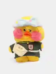 Желтый мягкая игрушка утка в одежде