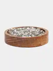 Серебряный стразы для дизайна ногтей