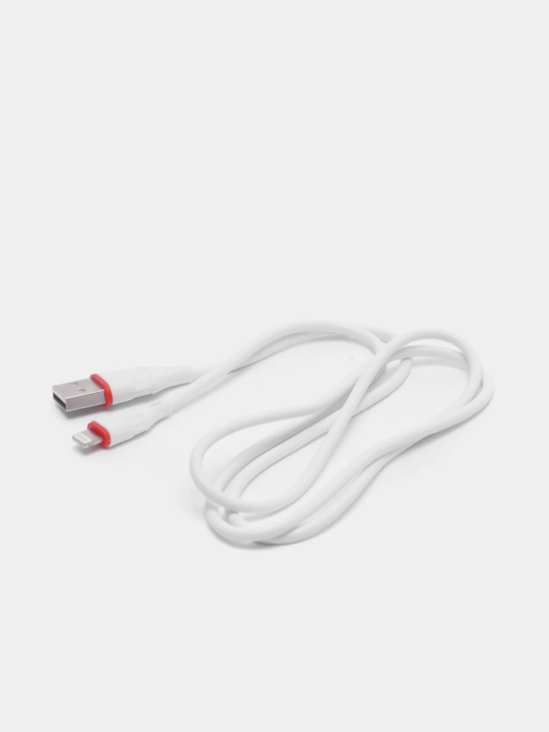 Белый кабель Borofone BX17, быстрая зарядка 2.4 A, 1 м, Lightning, Type-C, Micro-USB