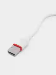 Белый кабель Borofone BX17, быстрая зарядка 2.4 A, 1 м, Lightning, Type-C, Micro-USB