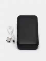 Черный внешний аккумулятор, Power bank 20000 mah, Type-C быстрая зарядка 22.5W