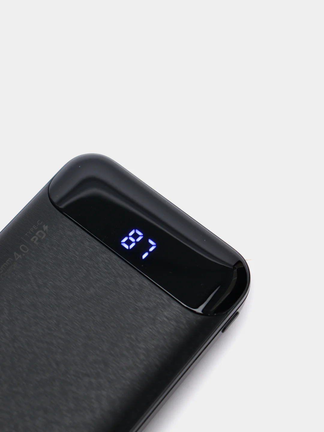 Черный внешний аккумулятор, Power bank 20000 mah, Type-C быстрая зарядка 22.5W