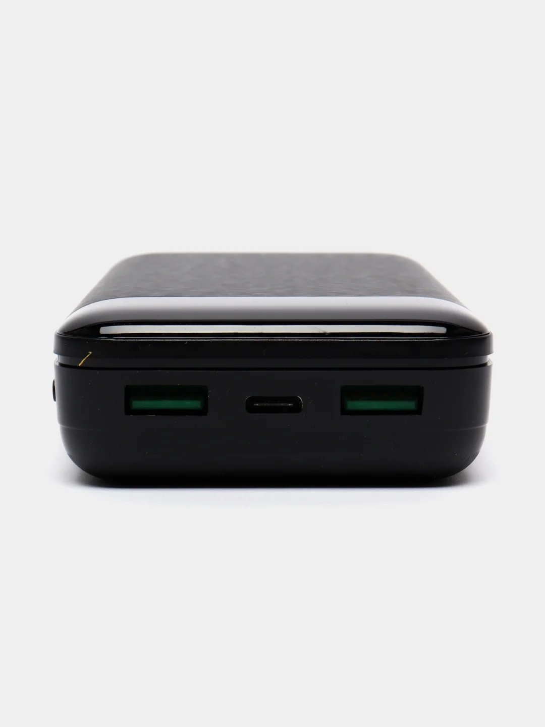 Черный внешний аккумулятор, Power bank 20000 mah, Type-C быстрая зарядка 22.5W