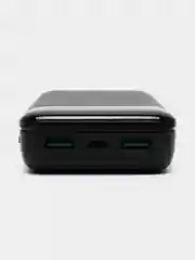 Черный внешний аккумулятор, Power bank 20000 mah, Type-C быстрая зарядка 22.5W