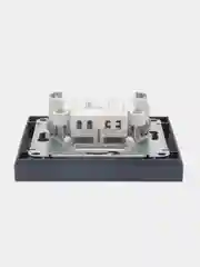 Выключатель одноклавишный Schneider Electric AtlasDesign, 10А, в сборе, грифель, ATN000712