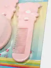 Розовый детская расческа и щетка для новорожденных, набор для ухода