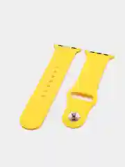 Желтый силиконовый ремешок для Apple Watch на 38/40мм и 42/44 мм