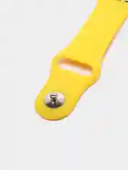 Желтый силиконовый ремешок для Apple Watch на 38/40мм и 42/44 мм