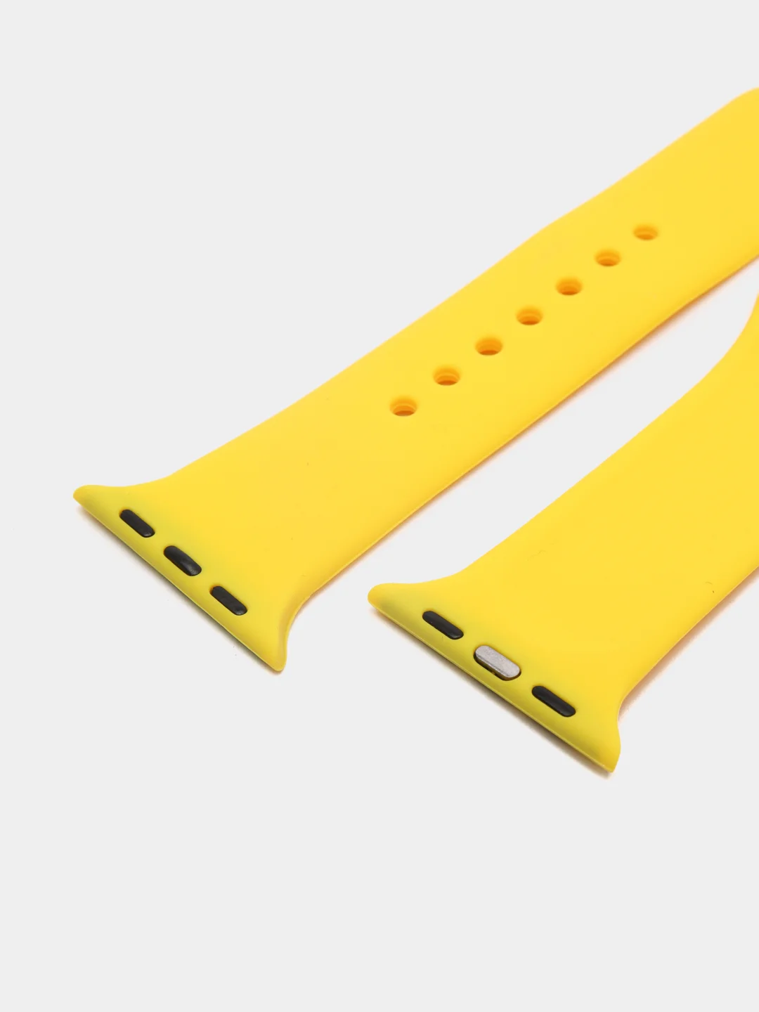 Желтый силиконовый ремешок для Apple Watch на 38/40мм и 42/44 мм