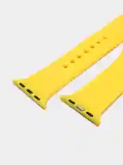Желтый силиконовый ремешок для Apple Watch на 38/40мм и 42/44 мм