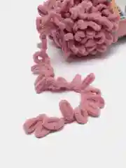 Коралловый puffy Fine Alize пряжа маленькими петельками