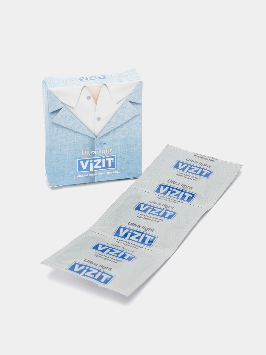Презервативы VIZIT ультратонкие, 3 штуки