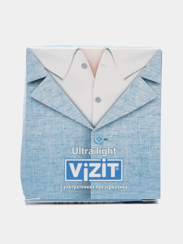 Презервативы VIZIT ультратонкие, 3 штуки