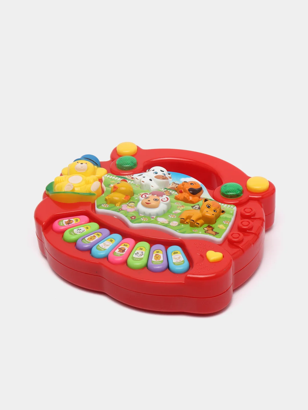 Красный музыкальная игрушка "Пианино"