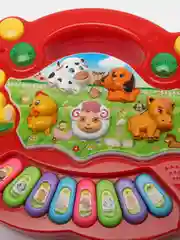 Красный музыкальная игрушка "Пианино"