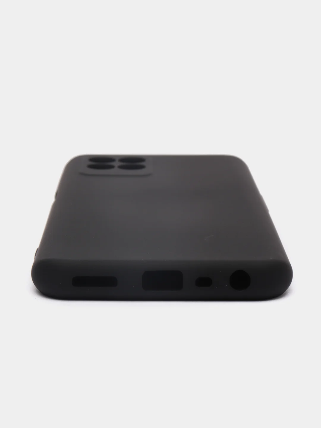 Черный чехол силиконовый для Realme 8i / Narzo 50 4G (Реалми 8Ай / Нарзо 50), Silicone Cover