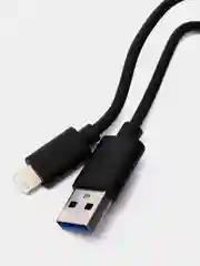 Черный кабель для зарядки iPhone/шнур для зарядки телефона айфон/