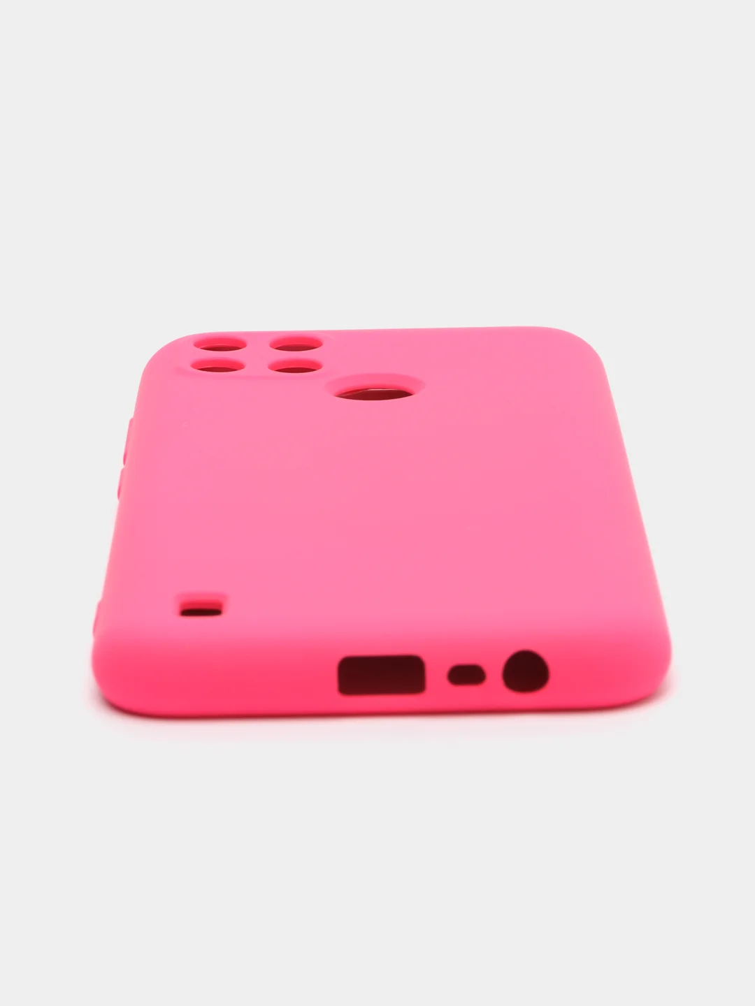 Фуксия чехол силиконовый для Realme C21Y, Realme C25Y Реалми С21У / С25У Silicone Cover