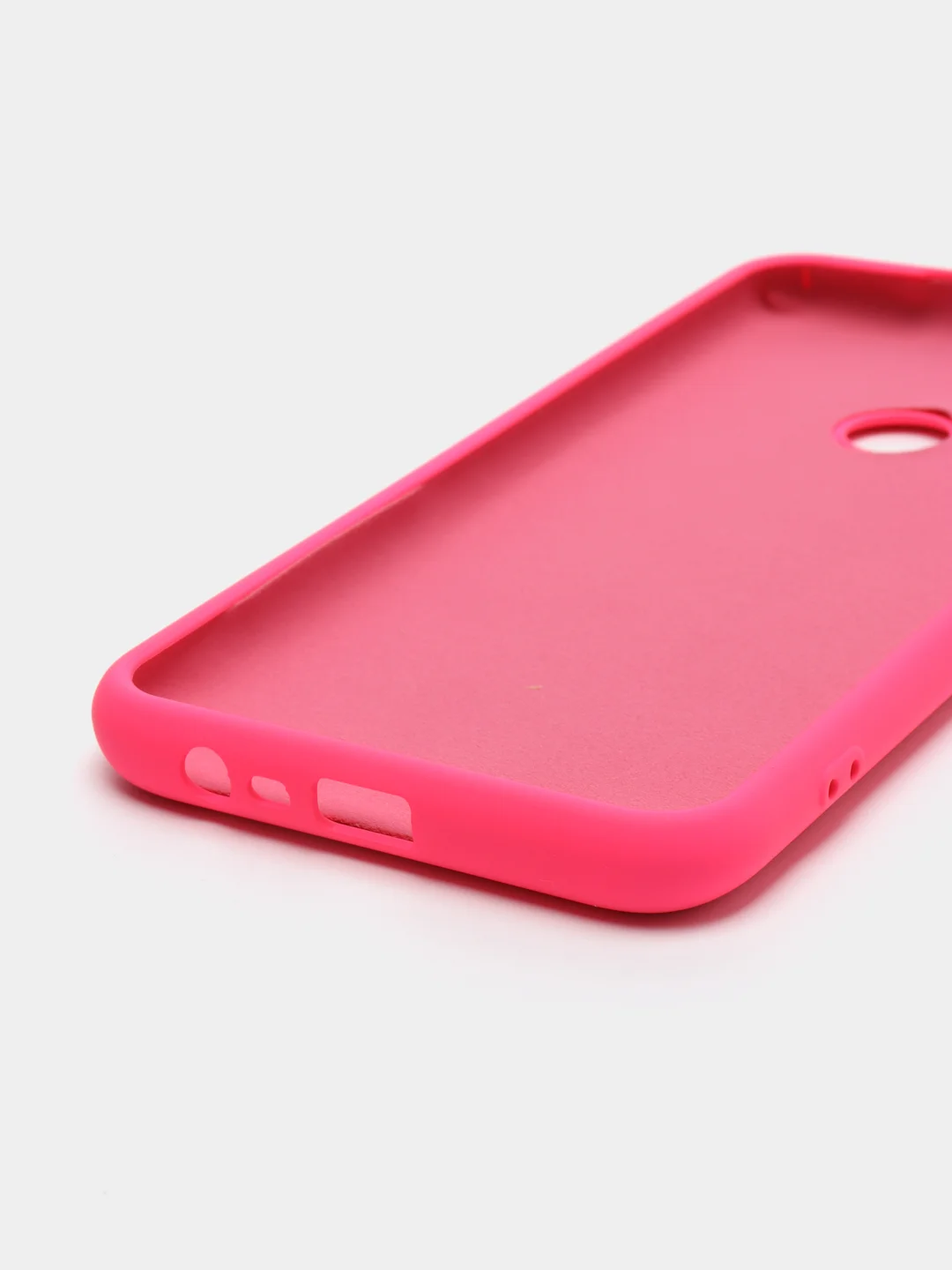 Фуксия чехол силиконовый для Realme C21Y, Realme C25Y Реалми С21У / С25У Silicone Cover