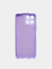 Фиолетовый чехол с бархатной подкладкой для Honor X8 2022