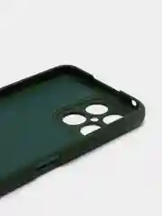 Зеленый чехол с бархатной подкладкой для Honor X8 2022