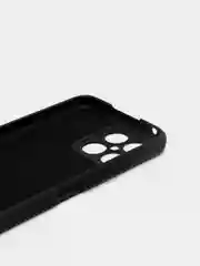 Черный чехол с бархатной подкладкой для Honor X8 2022
