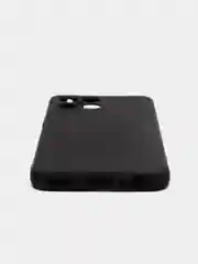 Черный чехол с бархатной подкладкой для Honor X8 2022