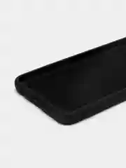 Черный чехол с бархатной подкладкой для Honor X8 2022