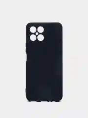 Темно-синий чехол с бархатной подкладкой для Honor X8 2022