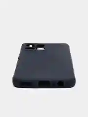 Темно-синий чехол с бархатной подкладкой для Honor X8 2022