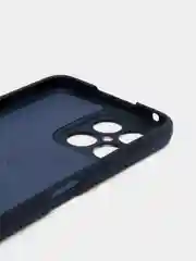 Темно-синий чехол с бархатной подкладкой для Honor X8 2022