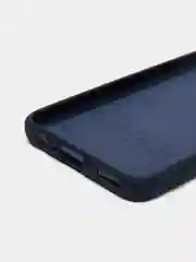 Темно-синий чехол с бархатной подкладкой для Honor X8 2022