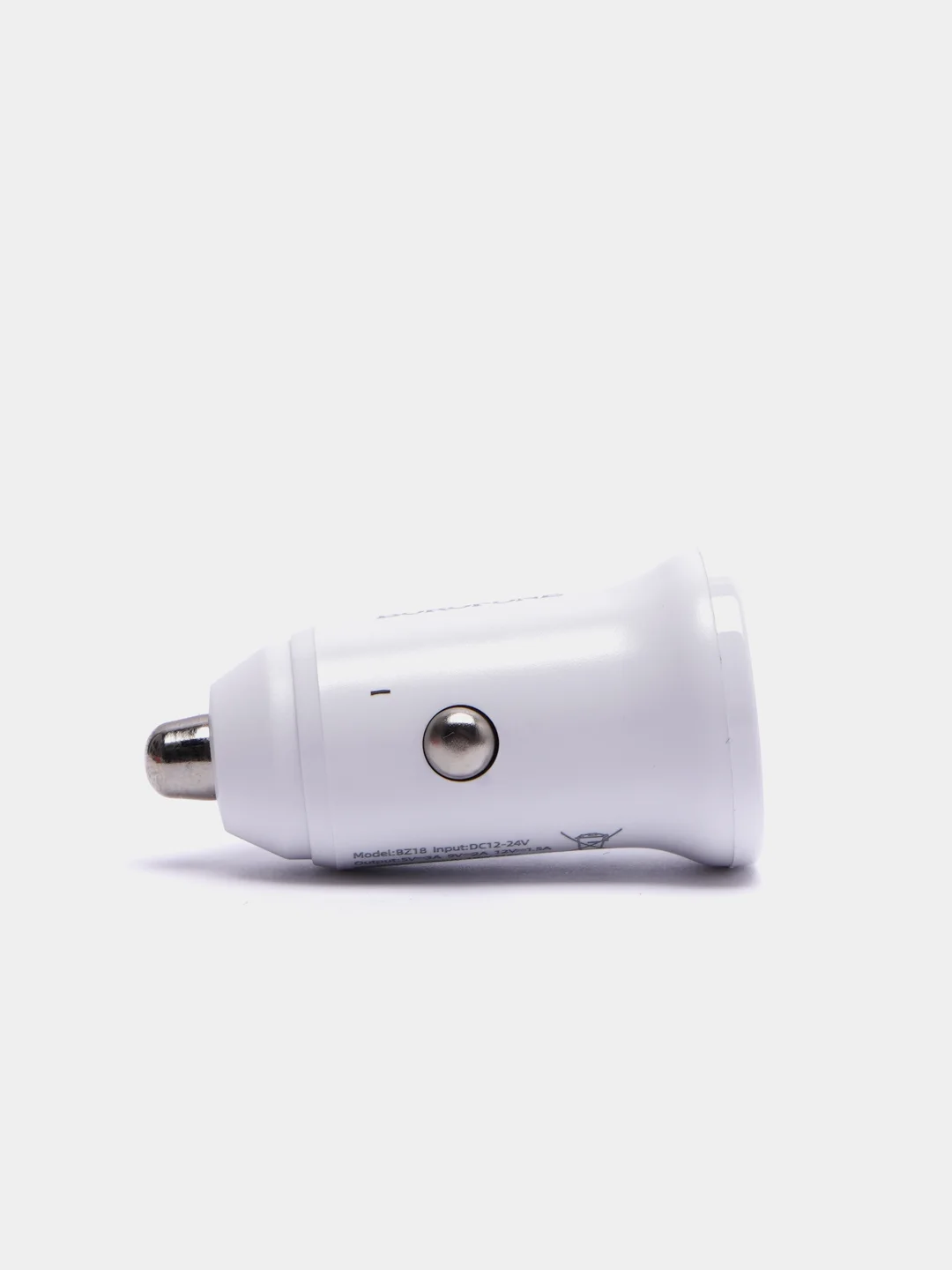 Белый автомобильное зарядное устройство USB 2,4A BOROFONE BZ18,BZ18A PD20W Quick Charge 3.0