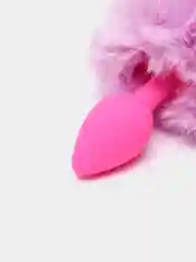 Лавандовый анальная втулка с хвостом "TODO SWEET BUNNY", 1 штука