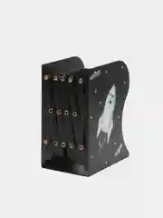 Подставка-держатель для книг и учебников Юнландия "Space", раздвижная, металлическая