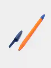 Ручка шариковая 0.5 мм синяя, наборы 3/5 шт. Цвет оранжевый