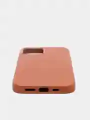 Коричневый leather case iPhone 11/12/13/14/15 Mini/Pro/Pro Max MagSafe, с анимацией