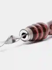 Коричневый шампур для шашлыка, с деревянной ручкой, 4 - 10 штук
