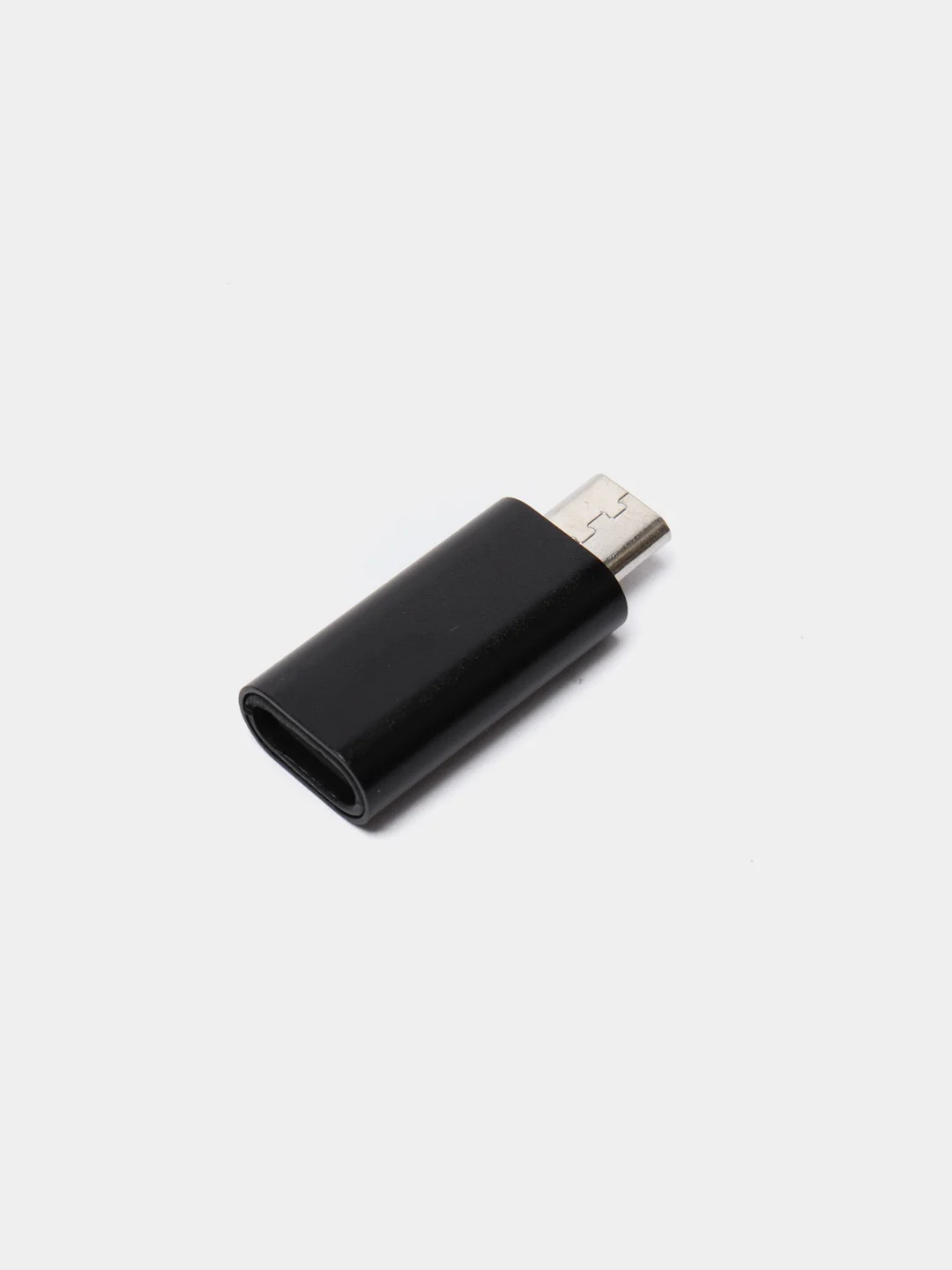 Черный адаптер переходник lightning на micro usb лайтинг на микро усб юсб
