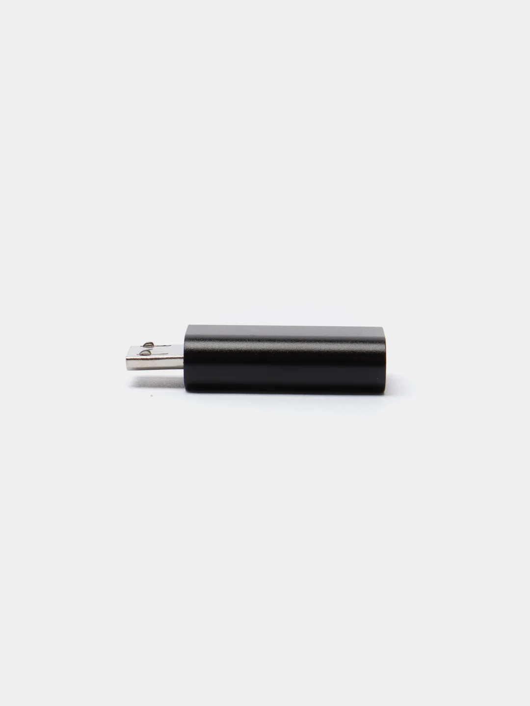 Черный адаптер переходник lightning на micro usb лайтинг на микро усб юсб