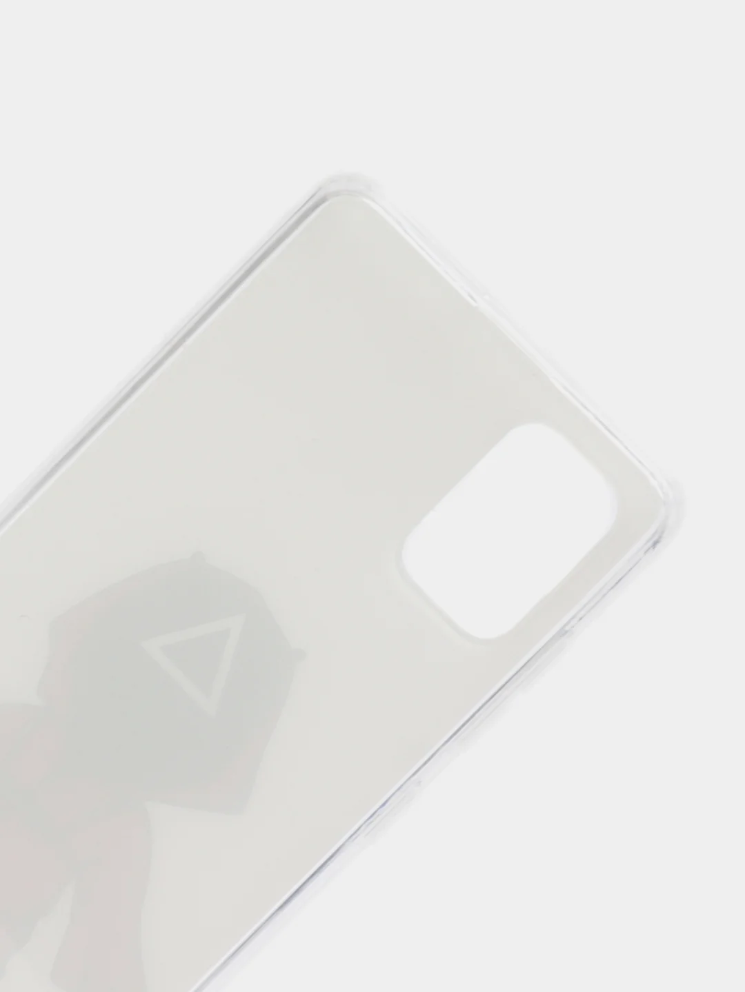 Тёмно-бордовый чехол Samsung Galaxy A51, Самсунг Галакси А51 с рисунком Игра в кальмара