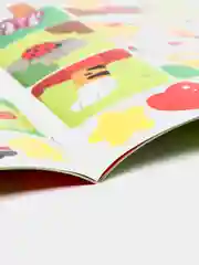 Багровый книжки 100 наклеек