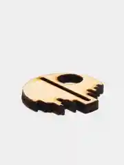 Бирюзовый заготовка из фанеры для поделок / фигурки из фанеры / фанера / паук / танк / звезда / 23