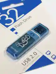 Синий флешка USB Glossy Series flash drive