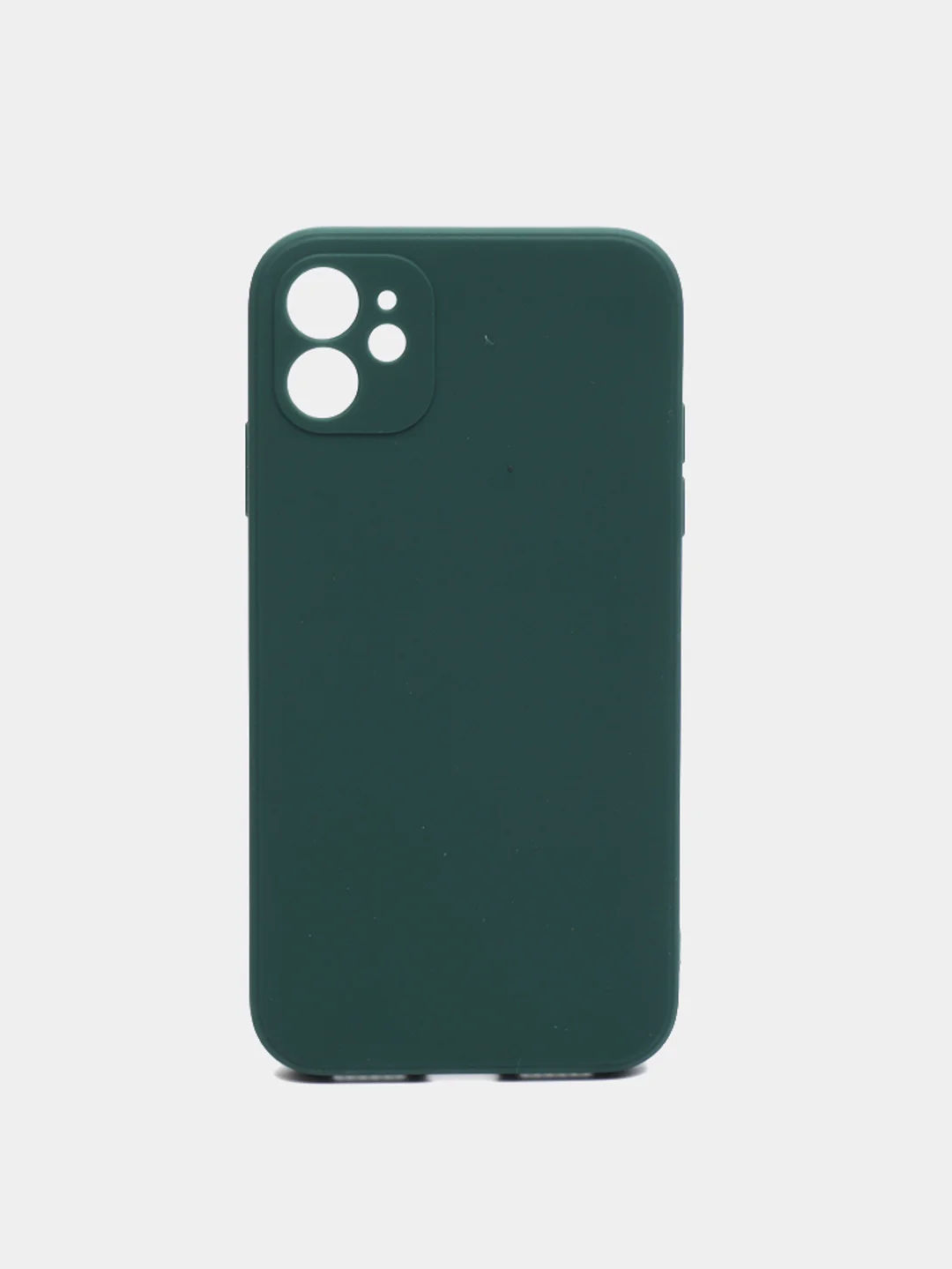Тёмно-зелёный противоударный чехол с защитой камеры на 11 iPhone