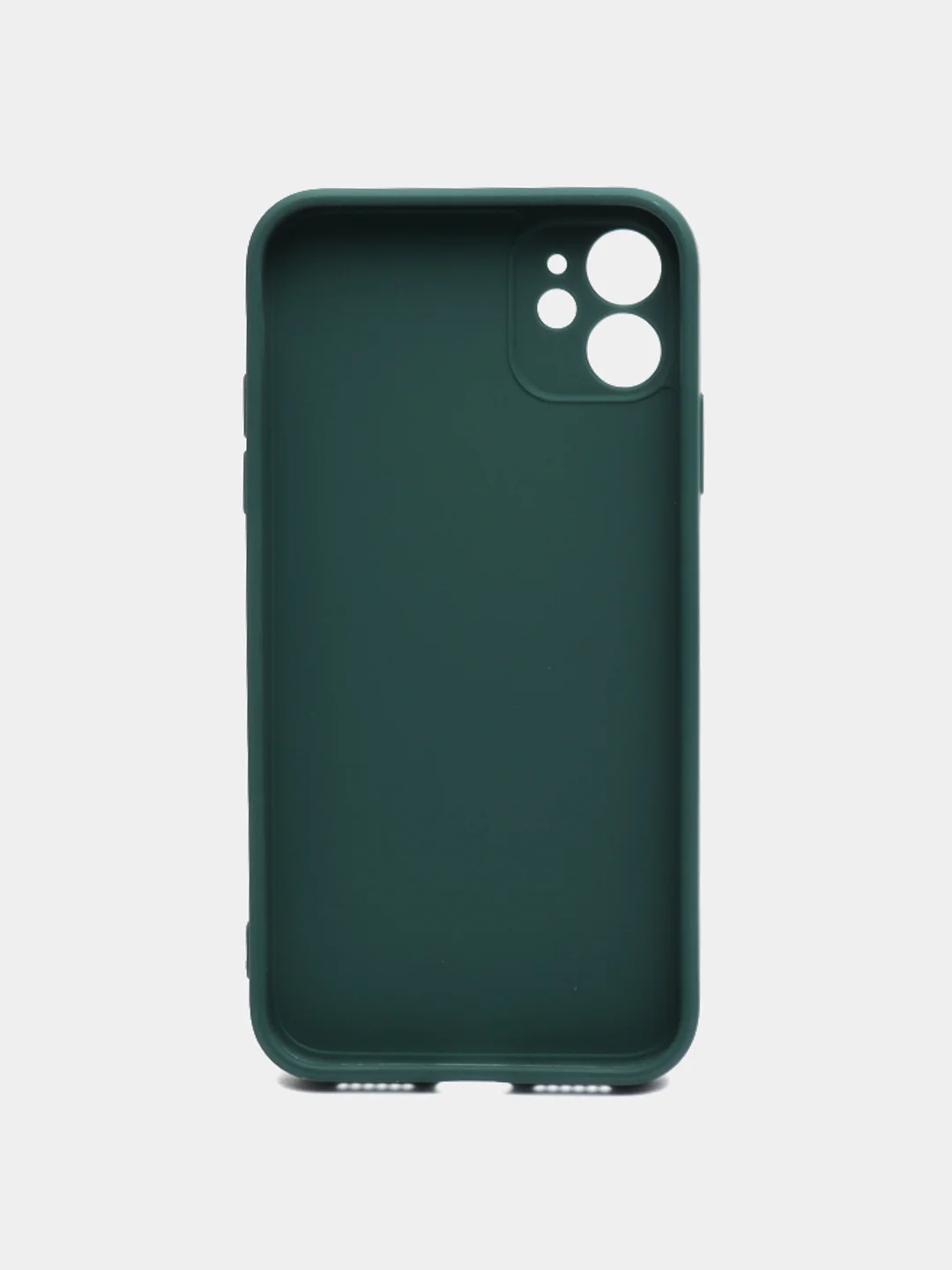 Тёмно-зелёный противоударный чехол с защитой камеры на 11 iPhone