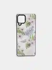Лесной зеленый чехол Samsung Galaxy M32, Самсунг Галакси М32 твердый прозрачный с рисунком