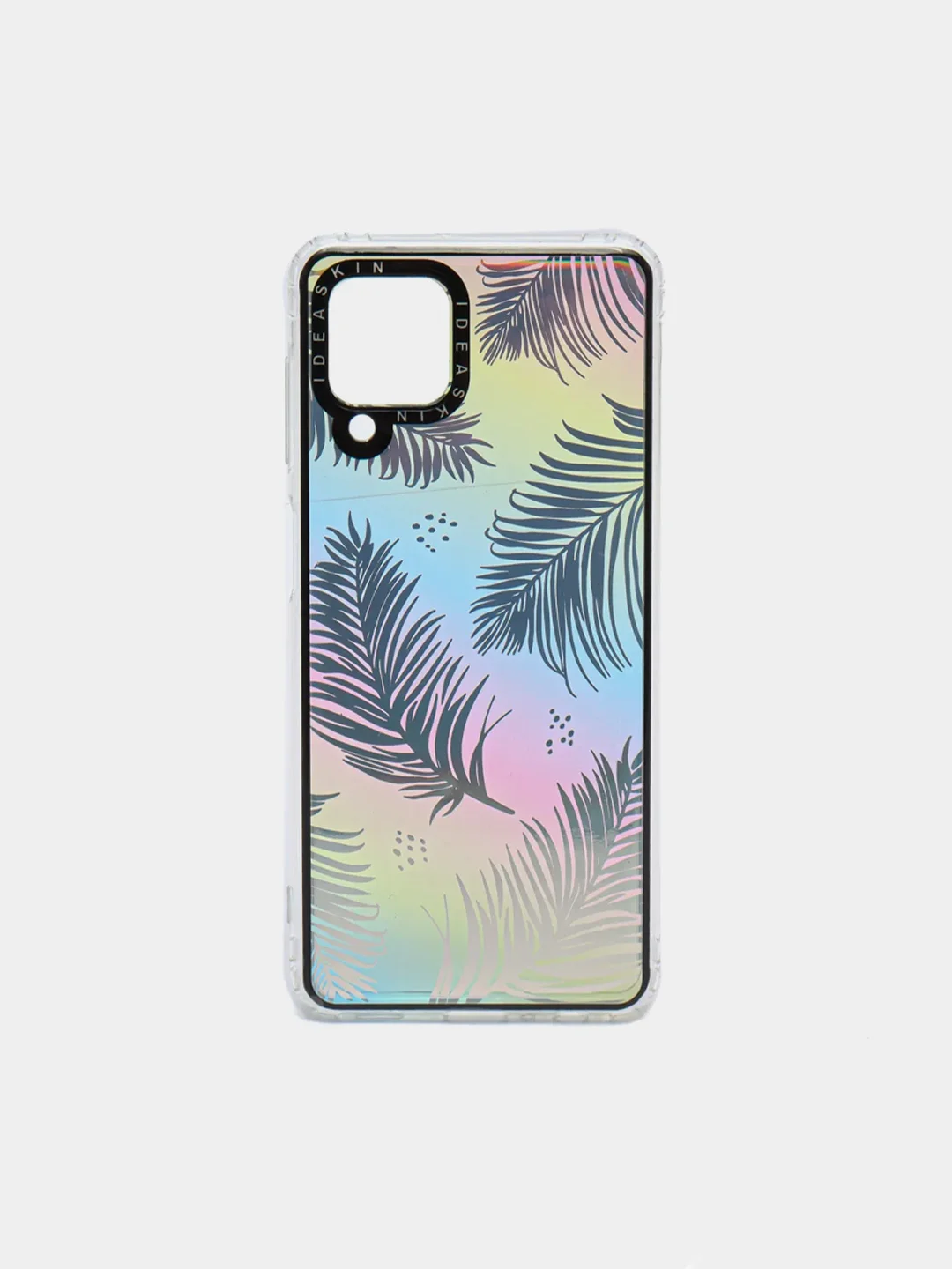 Лазурный чехол Samsung Galaxy M32, Самсунг Галакси М32 твердый прозрачный с рисунком